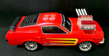 FORD MUSTANG ?? BATTERY OPERATED Sound Light-Up & Drives 1:18 Plastic Model Car Battery