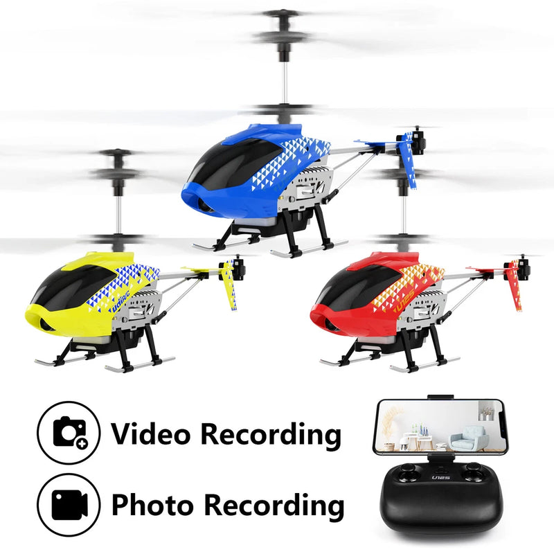U12S Mini RC Helicopter Remote Control Helicopter w/ HD Camera Toys Gifts Kid US