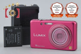 Panasonic LUMIX DMC-FH7 Pink 16.1 MP Digital Camera [Japanese Language Only]