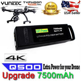 MaximalPower 7500mAh 3S Li-Po Battery Yuneec Drone+Q500+PRO 4K Quad