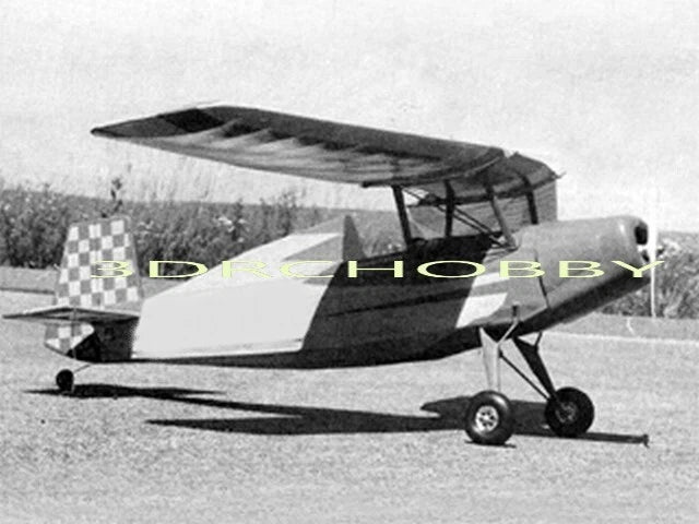 Jungster II 50" Wingspan RC Airplane Kit Laser Cut Balsa Ply Short Kit + Plan
