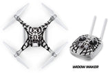DJI Phantom 4 Drone Wrap RC Quadcopter Decal Sticker Custom Skin Accessory WIDOW
