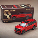 MASDI 1:64 Escalade Red SUV Alloy car Model Collectible Ornament Gift toy