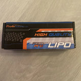 PowerHobby 4S 14.8V 7200mAh 60C-120C Lipo Battery EC5 Plug 4-Cell Hard Case Battery