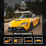 Time Micro 1:64 Supra DHL Orange Diecast Model Car