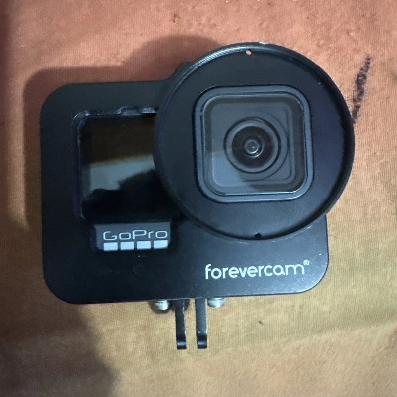 GoPro HERO9 Black -FOR PARTS-Does Not Power On-Includes Metal Housing & Battery
