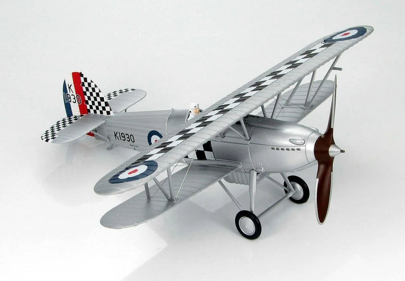 Hobby Master 1/48 Scale Diecast HA8001 - Hawker Fury I 43 Sq. RAF K1930
