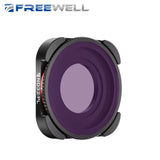 Action camera ND/PL filter with purple circular glass (FREEWELL)