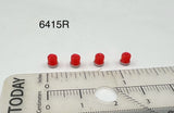 4-Pack 1/64 Scale Model Vintage Red Beacon Lightbar Michigan Police Fire 6415R