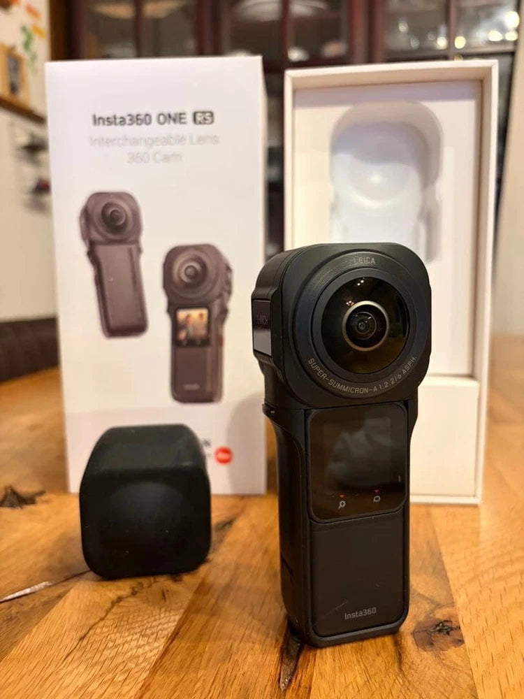 Insta360 ONE RS 1-Inch 360 Edition Black Action Camera w/Box Operation confirmed