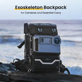 COALAX Multifunctional outdoor Drones camping  backpack with Power and Magic Arm