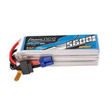 5600mAh 6S1P 80C 22.8V Gens Ace Sport G-Tech HV Lipo Battery Pack with EC5 Plug Battery