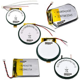 HOQPO GPS watch replacement batteries set with coin and rectangular cells