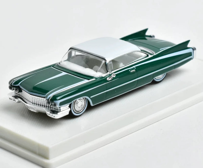 EY Mechanic 1:64 Green 1960 Muscle Deville Sports Model Diecast Display Car