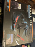 Sharper Image Mach 10inch Video Streaming Drone with Remote Control New In Box