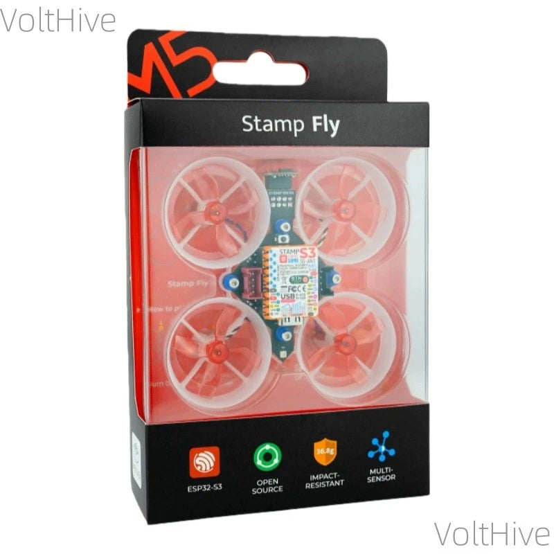1PCS M5Stack M5Stamp Fly - Programmable Open-Source Quadcopter Kit New