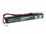 TURNIGY NANO-TECH 1300mAh 3S 11.1V 25-50C LIPO BATTERY AIRSOFT MINI TAMIYA MOLEX Battery