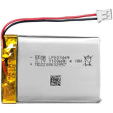Long Lasting 3.7V 1100mAh Lipo Battery - JST 2.0mm Connector
