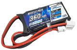 NHX RC 2S 7.4V 360mAh 60C Lipo Battery Kyosho Mini-Z 1/28 w/ JST-PH Connector Battery