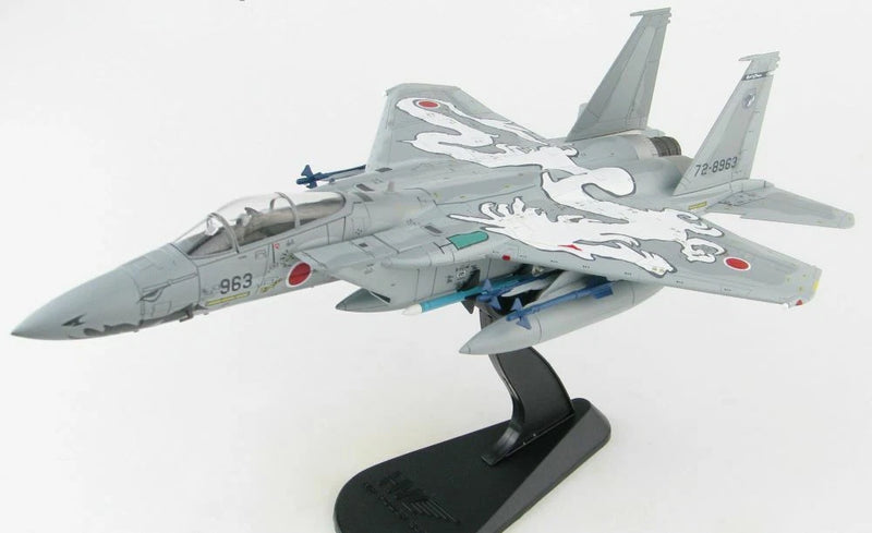 F-15J (F-15) Eagle "White Dragon" JSDF 1/72 Scale Diecast Model - Hobby Master