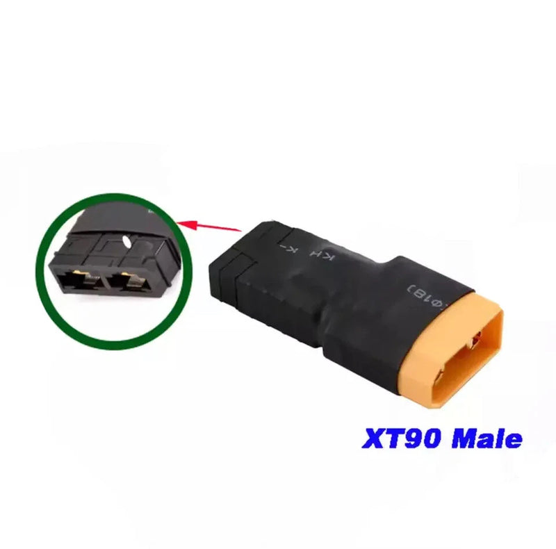 XT90 Male To Fit TRX Traxxas Female Lipo Battery Adaptor Rc Car Plane Boat