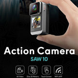 4K MINI WIFI Action Camera Thumb Sport POV Magnetic DV Recorder Camcorder SAW10