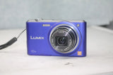 Panasonic Lumix DMC-SZ3 Digital Camera - Blue-10x optical zoom