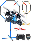 Racing RC Drone with Obstacle Course Kit, Includes 3 Hoop Sizes for Competition