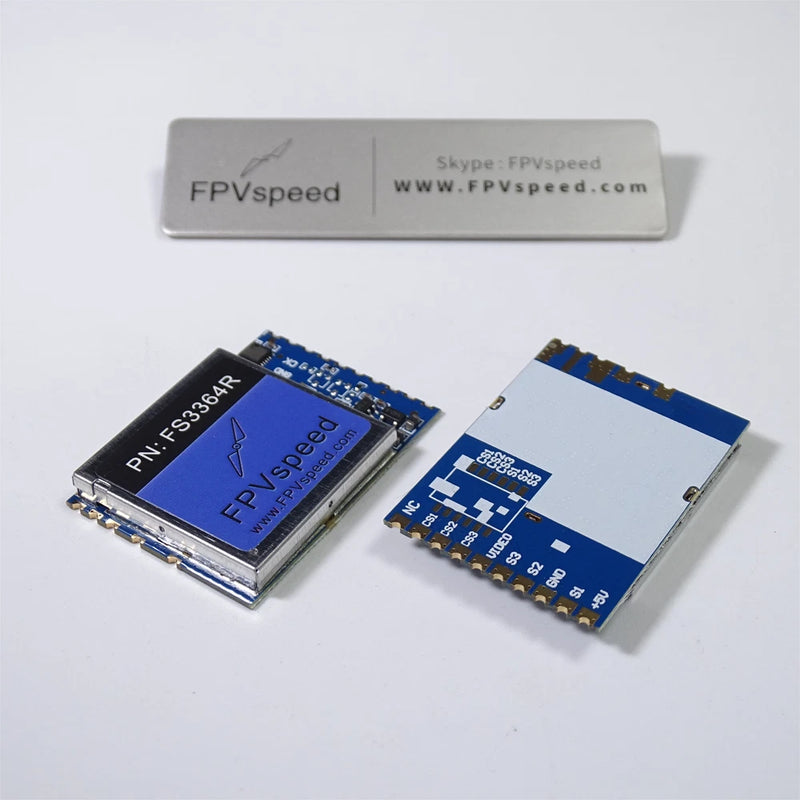 VRX 3.3G FPVspeed FS3364R FPV Module 64CH 3060MHz to 3500MHz High Sensitivity