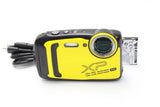 FUJIFILM FinePix XP140 Yellow Compact Camera Tested Working From Japan