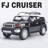 1/24 Toyota FJ Cruiser SUV Alloy Car Model Diecast Toy Vehicle Sound & Light