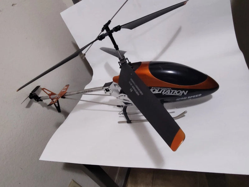 VOLITATION Metal Frame Hi-Speed R/C Helicopter RC; Needs TLC,Battery& Controller