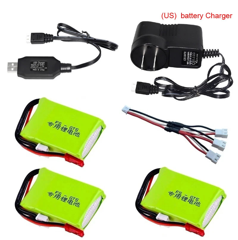 7.4V 1500mAh Lipo Battery for Flysky FS-GT5 MC6C MCE7 2.4G 6CH Transmitter FPV