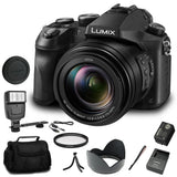 Panasonic Lumix DMC-FZ2500 Digital Camera (DMC-FZ2500) Bundle +Digital Flash + 6