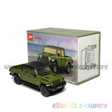 1/64 Jeep Wrangler Gladiator Pickup Model Car Diecast Vehicle Collection Green