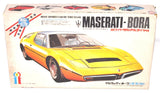 Vintage Ikko Maserati Bora 1/24 Motorized Model Kit FA-130 Japan Rare from Japan Battery