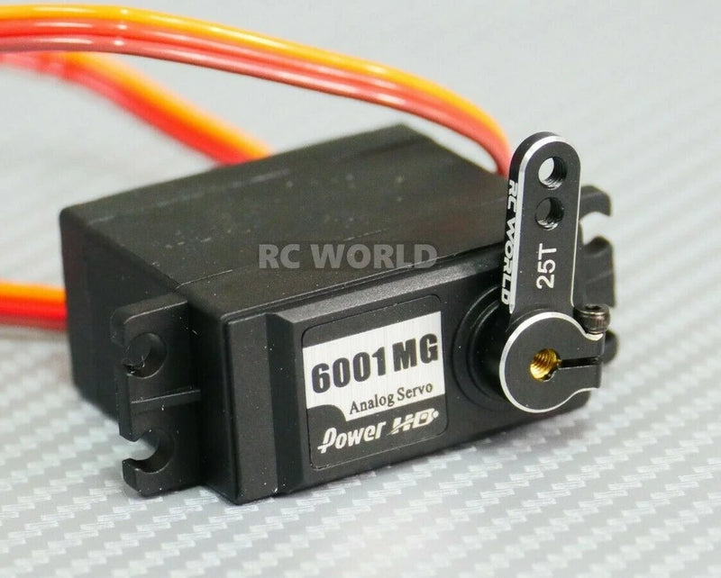 6kg METAL Gear Analog SERVO For RC Trucks Cars Boats Helicopters + HORN #6001mg