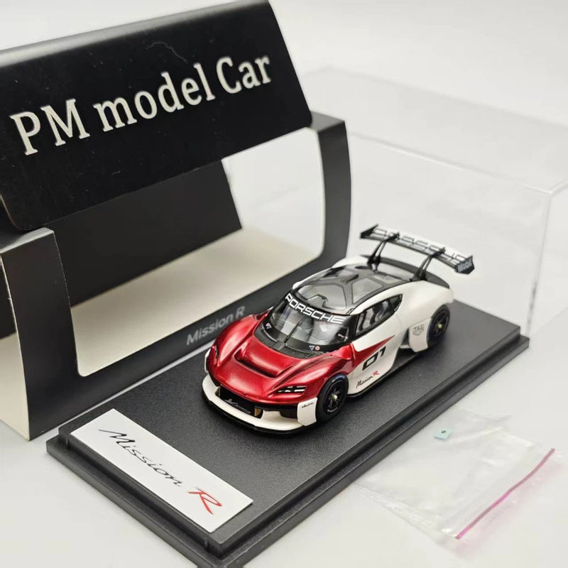 Karium Model 1/64 Porsche Mission R Concept Diecast Car Model Collection Gifts