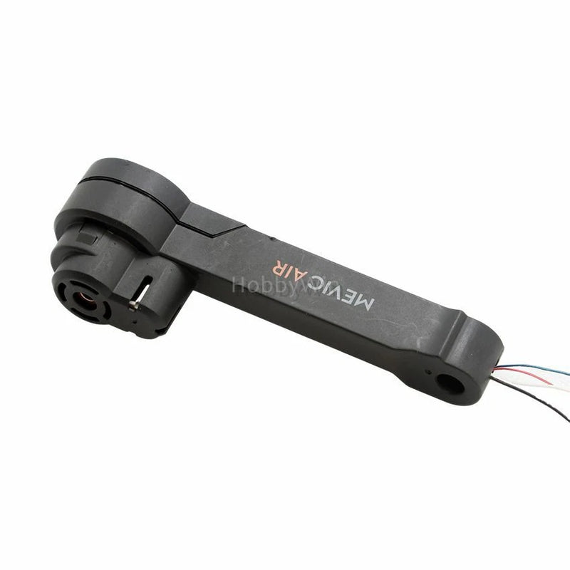 Black RC GPS motor arm with mounting base and wire leads