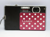 Panasonic DMC-FP3 Disney Edition Pink White Dot Compact Digital Camera