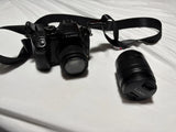 Panasonic GH3 Camera with H-H025 Lens, Panasonic H-FS45150 Lens