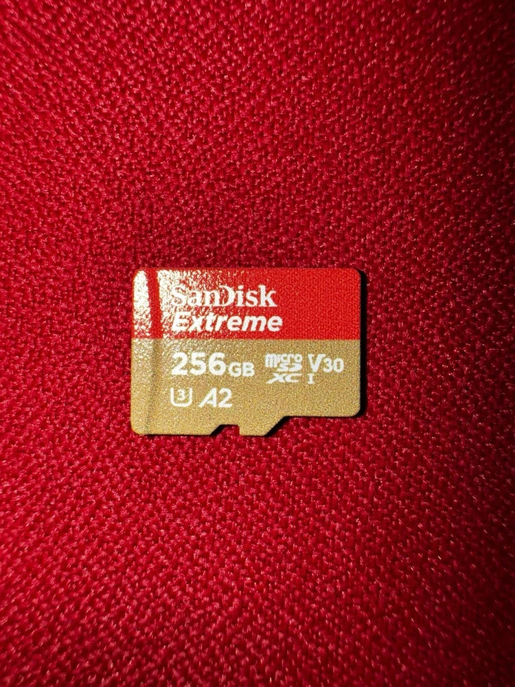 Sandisk Extreme 256gb MicroSD Card For Nintendo Switch Go Pro Phone Camera Drone