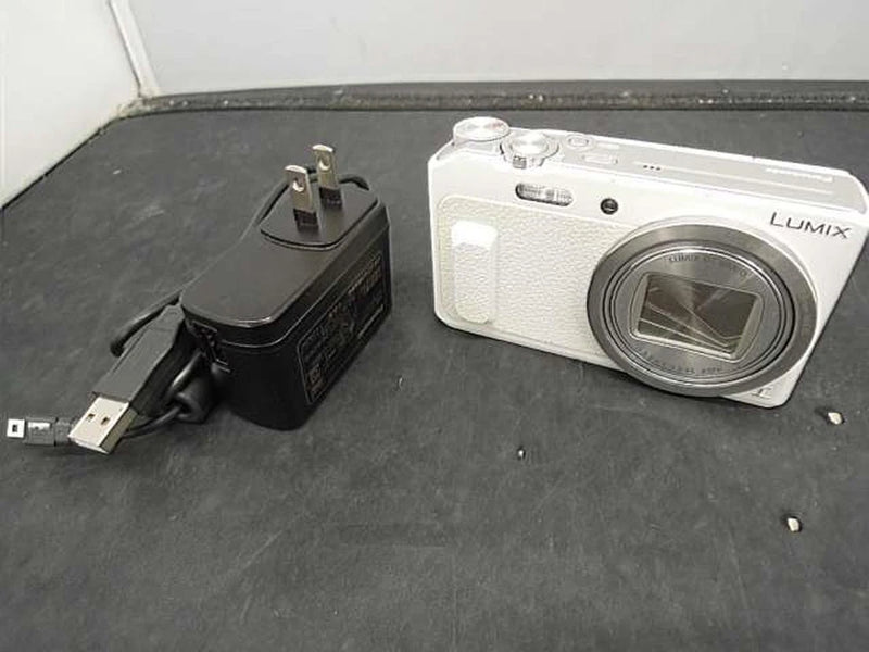 Panasonic LUMIX DMC-TZ57 White 16.0 MP Compact Digital Camera color white JAPAN