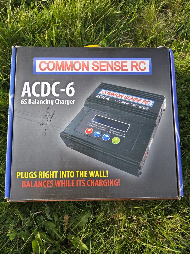 ACDC-6 Common Sense RC 6S Balancing Charger Battery