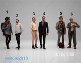 1/64 1/87 1/43 1/18 1/24 Man Girl Scene Miniatures Figures Model For Cars Toys