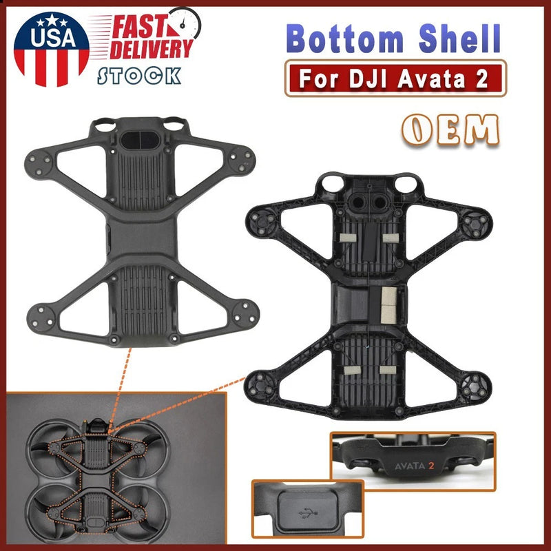 OEM Drone Bottom Frame Cover Shell With Lens Replacement For DJI Avata 2 UVA
