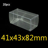 20/50 1:64Clear Plastic PVC Display Box Protector Case For Diecast Model Car-Toy