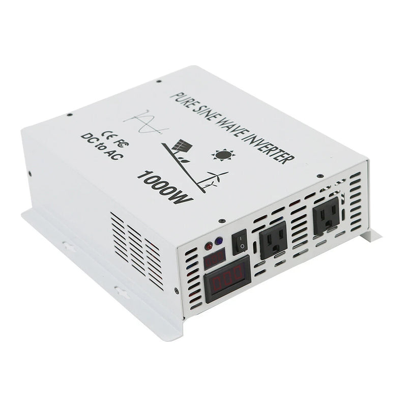 1000W Pure Sine Wave Inverter 36V to 110V 2000W Peak Car Power Motor Backup
