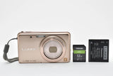 [Near Mint] Panasonic LUMIX DMC-FX80 Pink Gold 12.1MP 32GB SD Japan #2887171