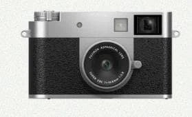 Fujifilm Xhalf Silver Compact Digital Camera Tested Working Seller Japan